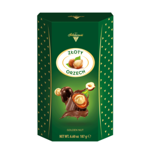 Zloty Orzech (Noisettes aux chocolats) Solidarnosc 187g