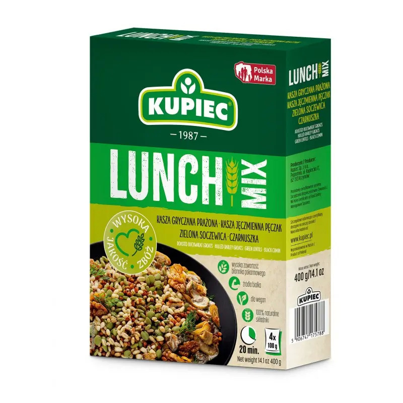 Lunch Mix Vert 400g Kupiec