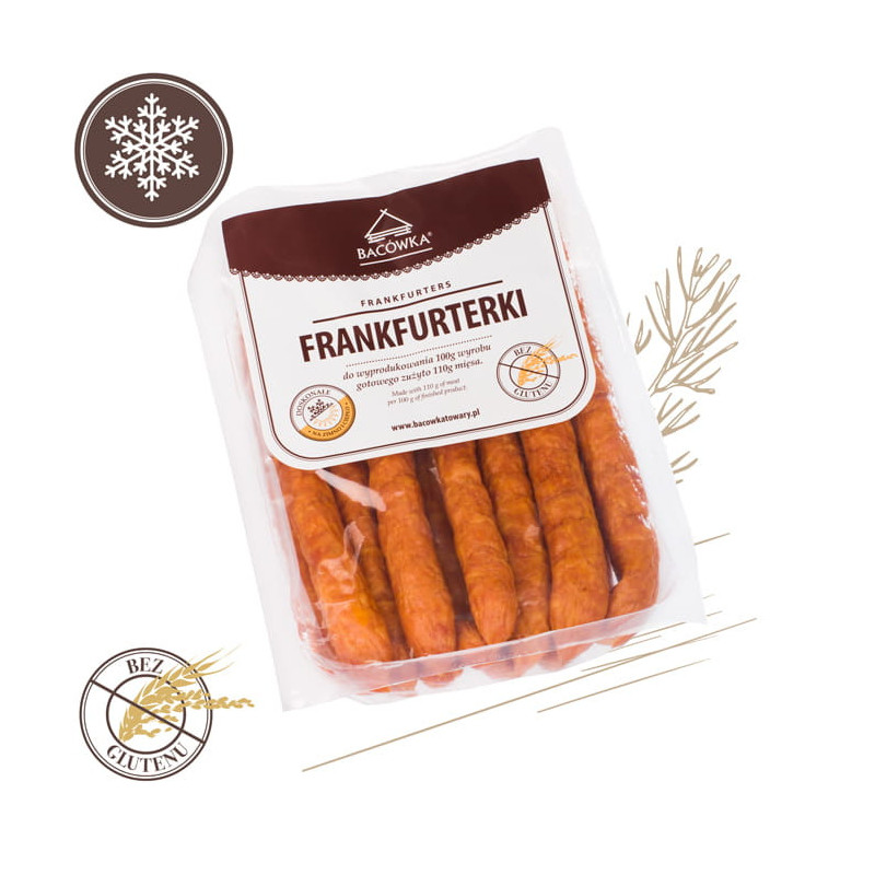 Frankfurterki 500g bacowka