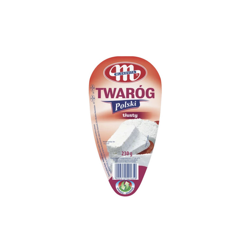 Twarog Gras 230g Mlekovita