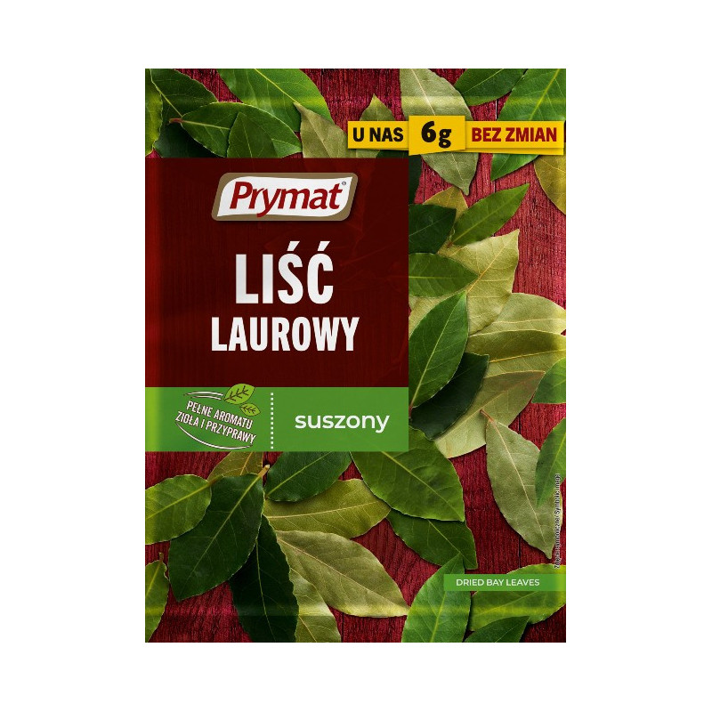 Feuilles de laurier séché 6g Prymat