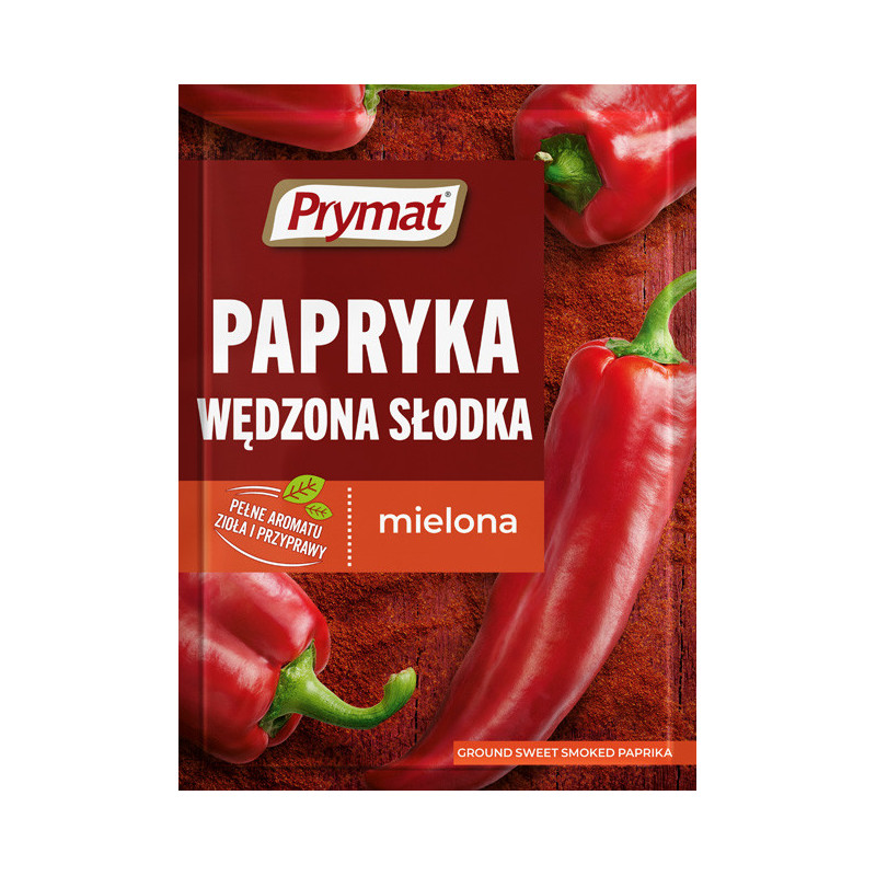 Paprika fumé doux moulu 20g Prymat