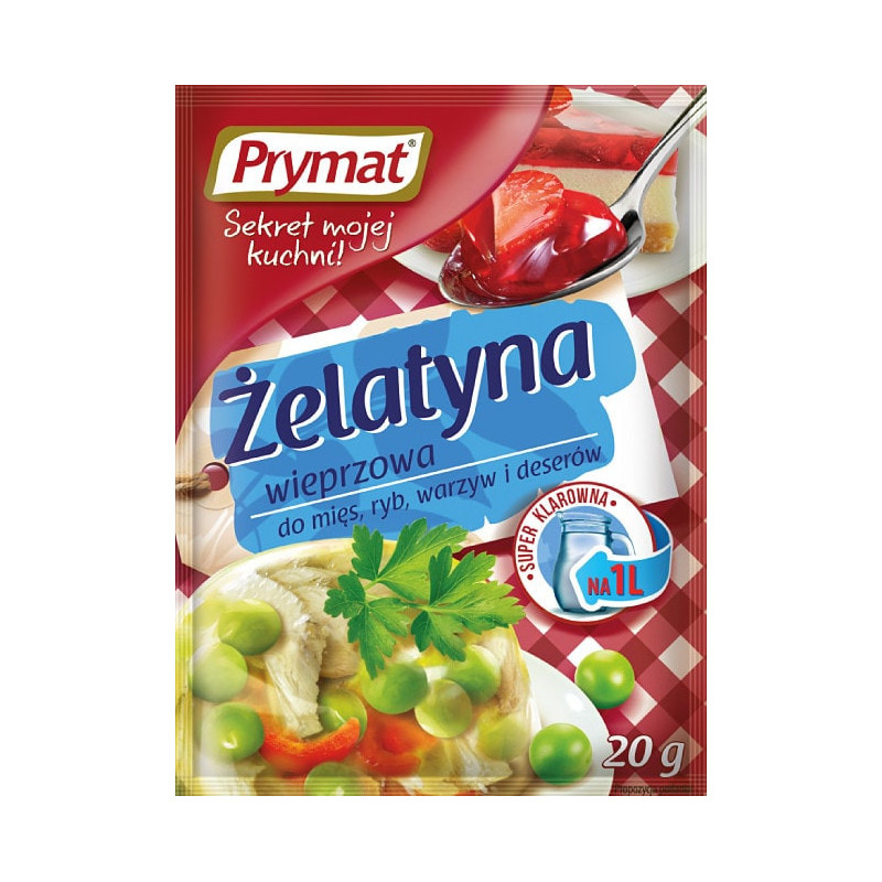 Gélatine porc 20g Prymat