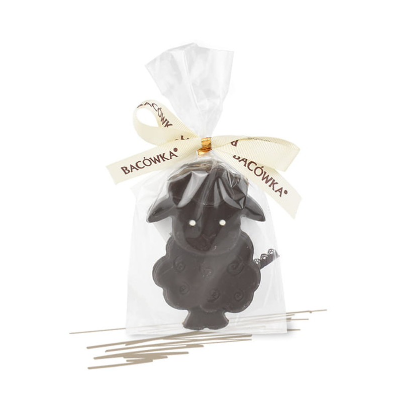 Mouton au chocolat noir 25 g