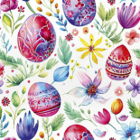Serviettes Papier Pâques M1