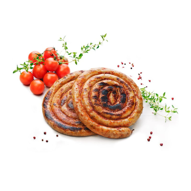 Saucisse forme escargot à griller 370g