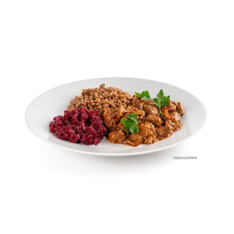 Goulash de porc au sarrasin et à la betterave 400 g