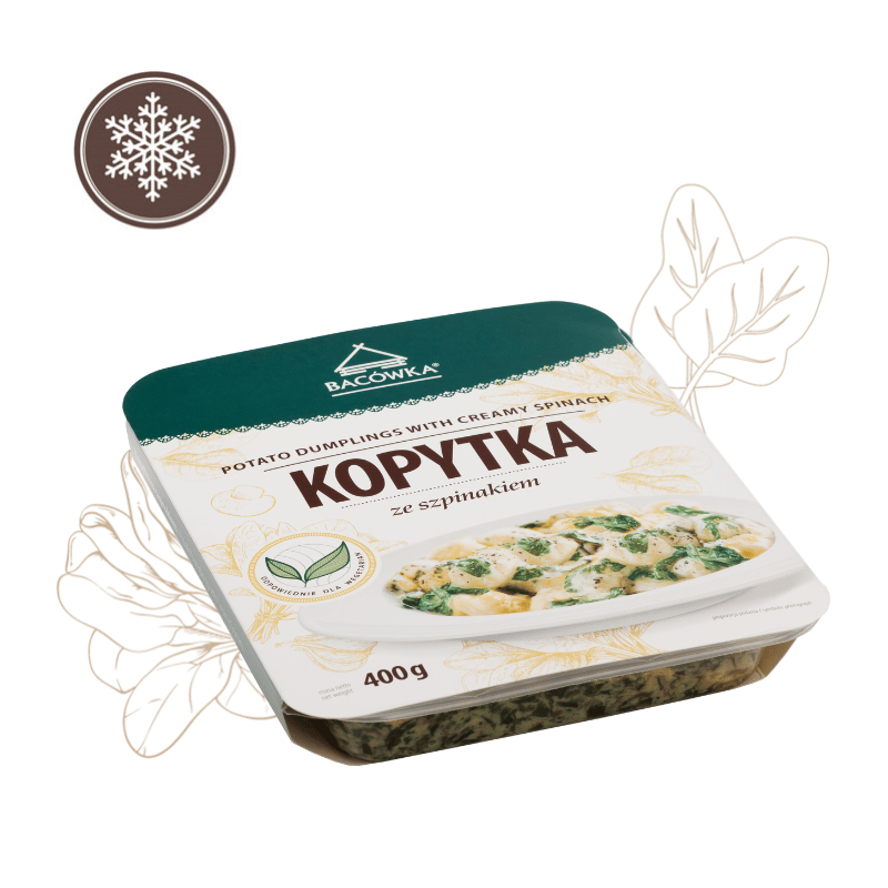 Kopytka aux épinards 400 g
