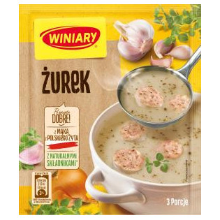 Zurek Winiary (soupe de seigle aigre)