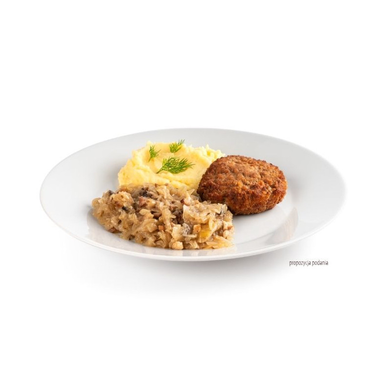 Snycel avec pommes de terre et chou sauté 400 g