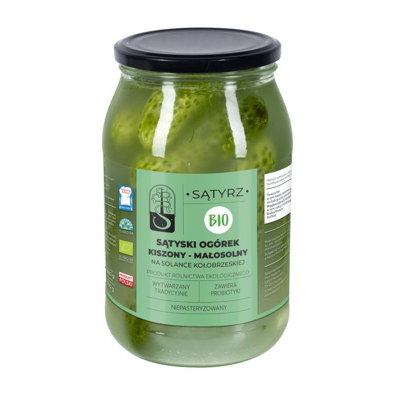 Ogorki Malosol Bio  (900 ml)